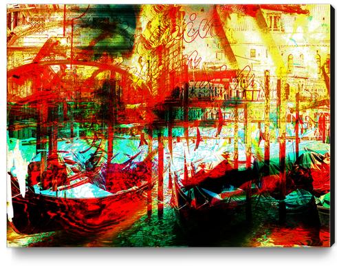 Colorful Venice Canvas Print by Gabi Hampe