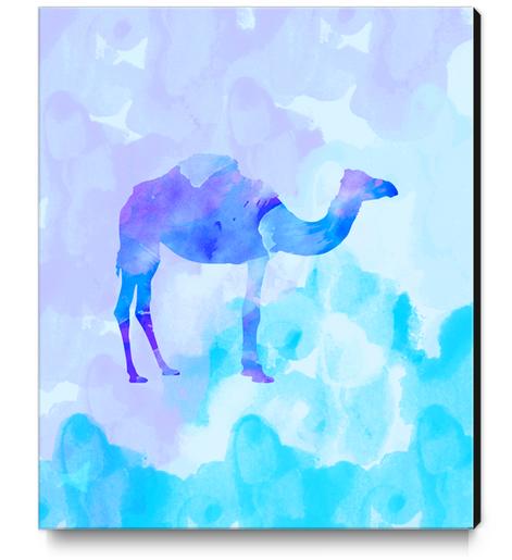 Abstract Camel Canvas Print by Amir Faysal