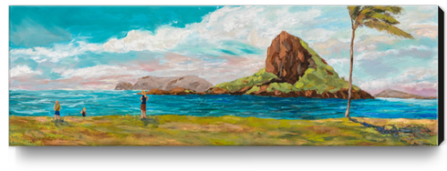 Mokoli'i Island Oahu Canvas Print by DanKeizer