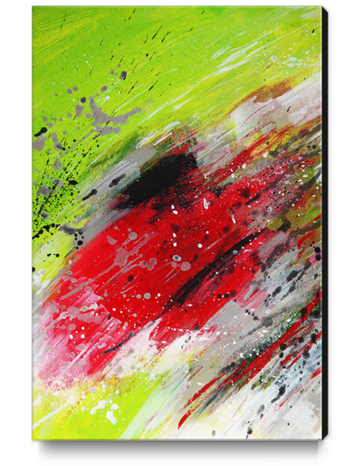 Red Canvas Print by Nika_Akin