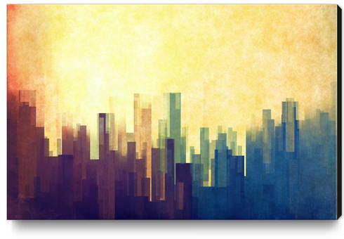 Cloud City Canvas Print by DejaReve