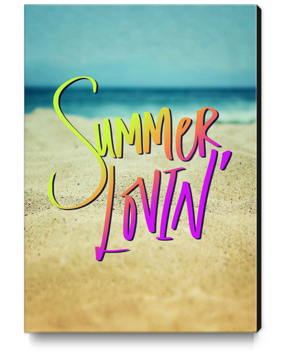 Summer Lovin' Beach Canvas Print by Leah Flores