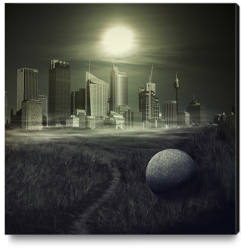 Sphere Canvas Print by Eugene Soloviev