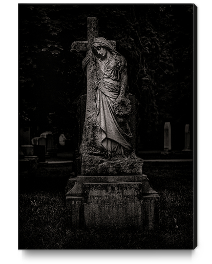 Tombstone Shadow No 34 Canvas Print by The Learning Curve Photography