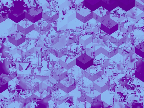 geometric square pixel pattern abstract background in purple by Timmy333