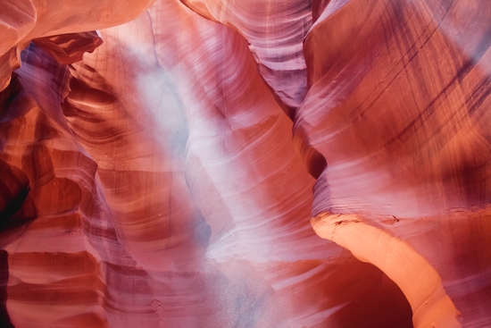 Sunlight in the cave at Antelope Canyon Arizona USA by Timmy333