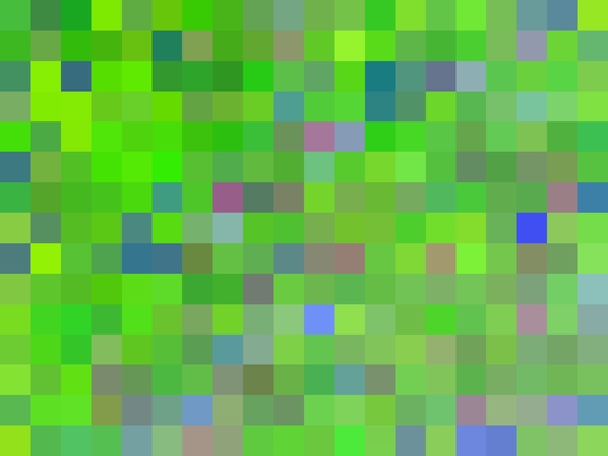 geometric square pixel pattern abstract background in green blue pink by Timmy333