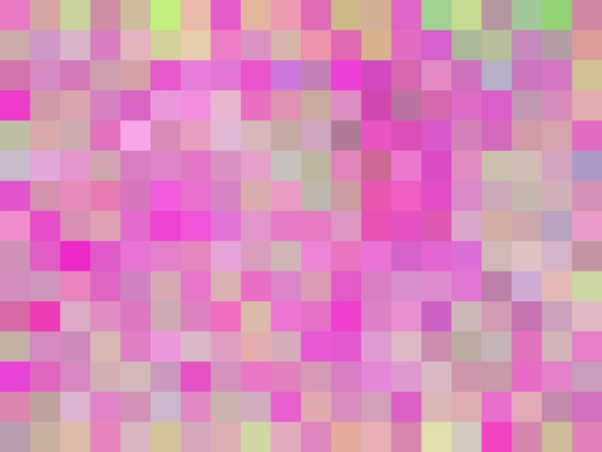 geometric square pixel pattern abstract background in pink blue green by Timmy333