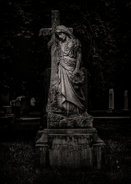 Tombstone Shadow No 34 by The Learning Curve Photography