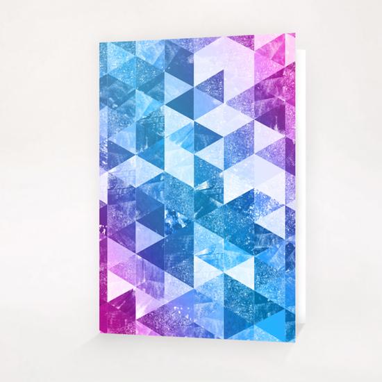 Abstract Geometric Background #19 Greeting Card & Postcard by Amir Faysal