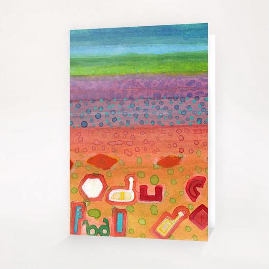 Remains on the Landscape Greeting Card & Postcard by Heidi Capitaine