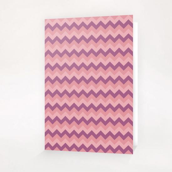 Lovely Chevron Greeting Card & Postcard by Amir Faysal