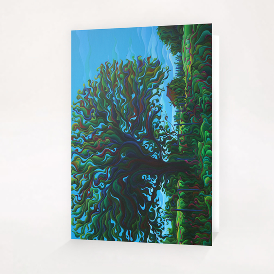 UmBrOaken Stillness Greeting Card & Postcard by Amy Ferrari Art