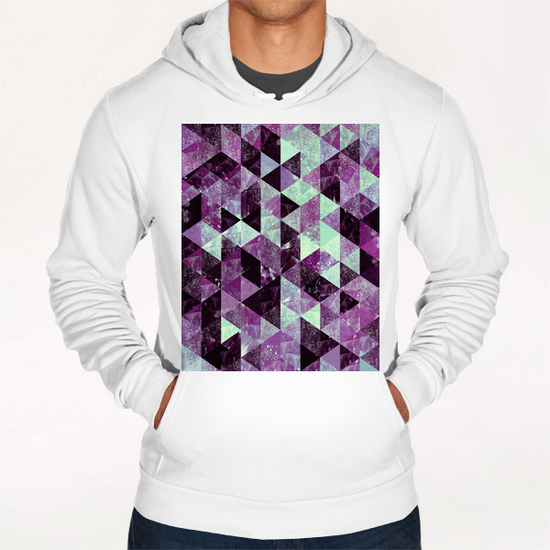 Abstract GEO X 0.34 Hoodie by Amir Faysal