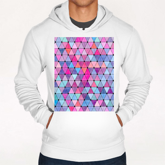 Lovely Geometric Background #2 Hoodie by Amir Faysal