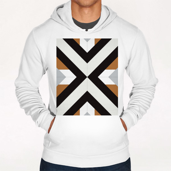 Dynamic geometric pattern II Hoodie by Vitor Costa