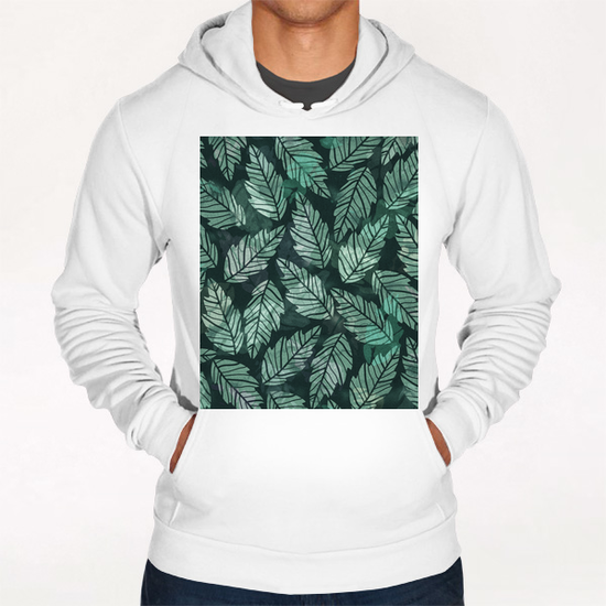 Leaves #1 Hoodie by Amir Faysal