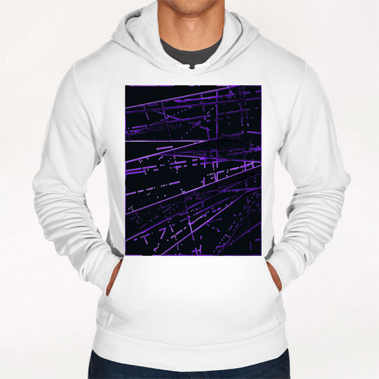 Neon Disco X 0.1 Hoodie by Amir Faysal