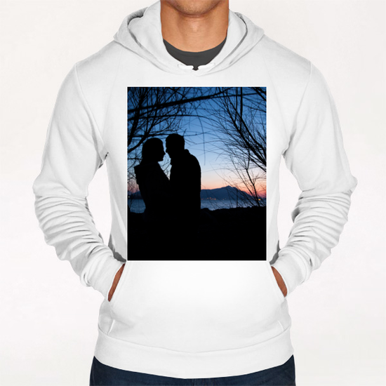 Romantic sunset Hoodie by Salvatore Russolillo