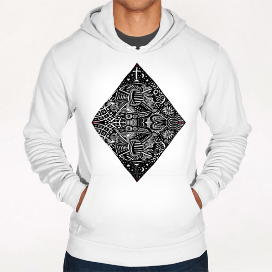 3 sommets #1 Hoodie by Denis Chobelet