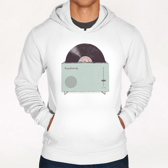 High Fidelity Hoodie by Florent Bodart - Speakerine