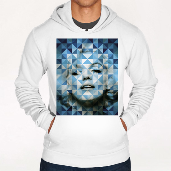 Blue M Hoodie by Vic Storia