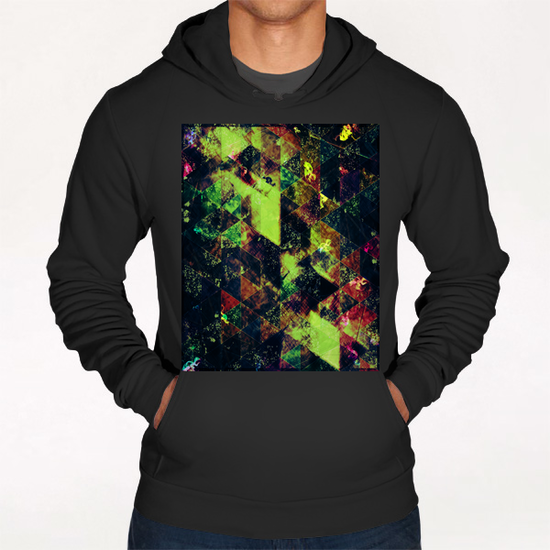 Abstract GEO X 0.24 Hoodie by Amir Faysal