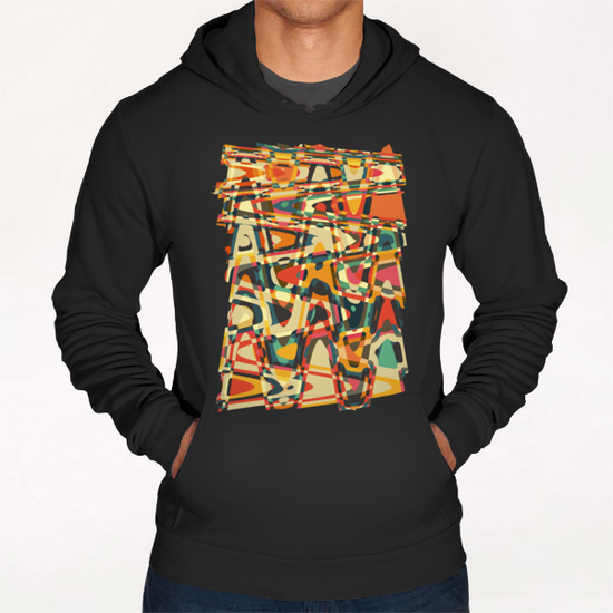 Retro Ondulation 2 Hoodie by Vic Storia