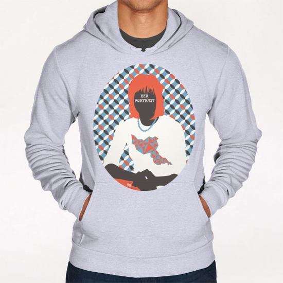 HER PORTRAIT Hoodie by Francis le Gaucher