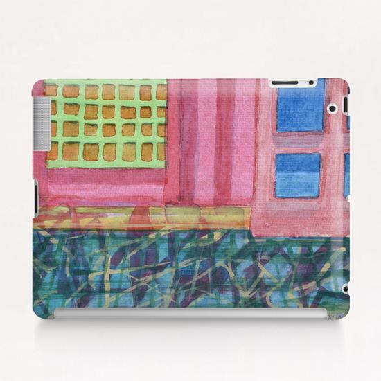 Interieur with pink Wall  Tablet Case by Heidi Capitaine