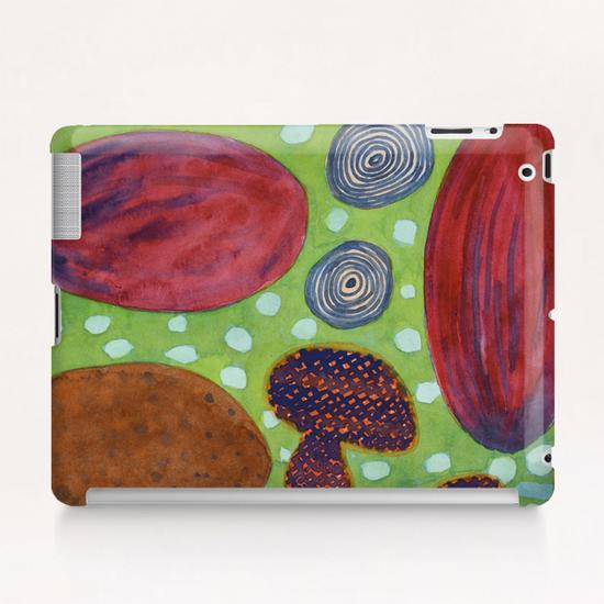 Still Life Pattern with Onions  Tablet Case by Heidi Capitaine