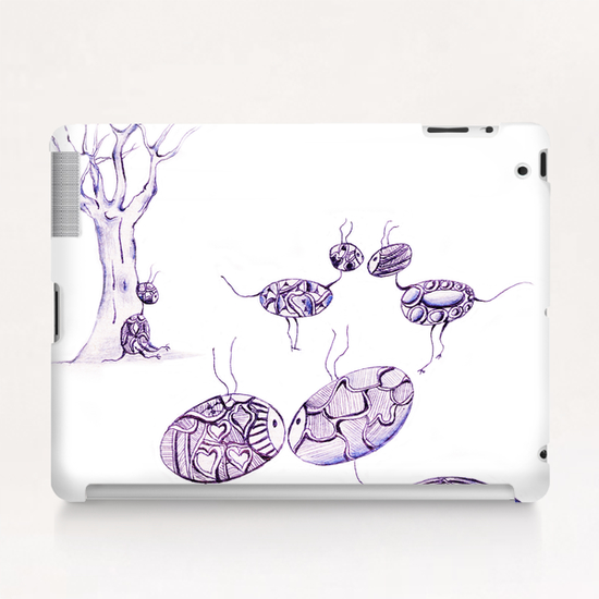 Créature 6 Tablet Case by Kapoudjian