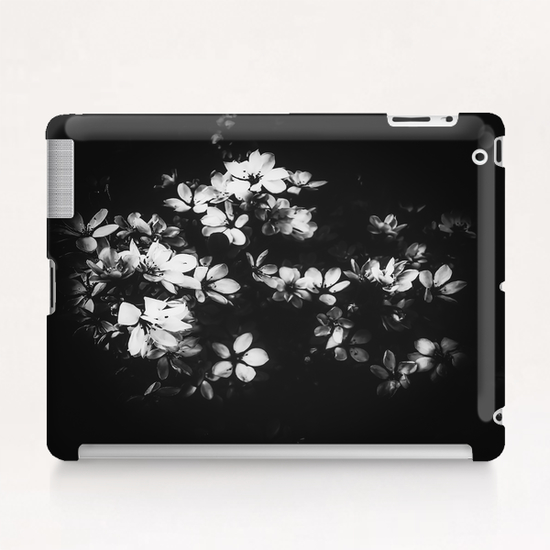 flowers background in black and white Tablet Case by Timmy333