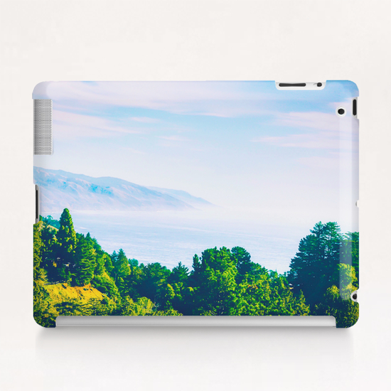 Beautiful ocean view with forest front view at Big Sur, California, USA Tablet Case by Timmy333