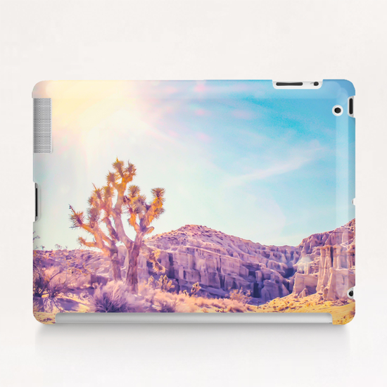 cactus at the desert in summer with strong sunlight Tablet Case by Timmy333