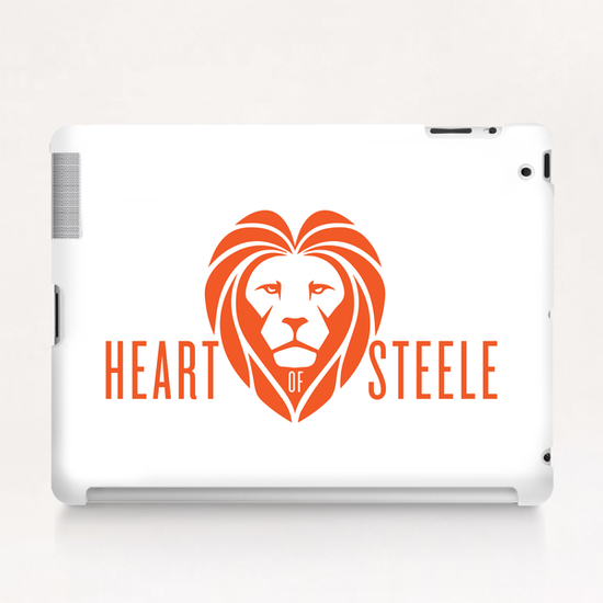 Heart of Steele (Orange) Tablet Case by bthwing