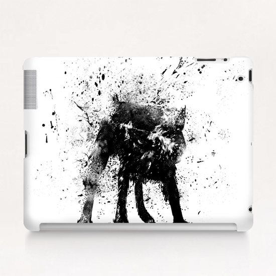 Wet dog Tablet Case by Balazs Solti