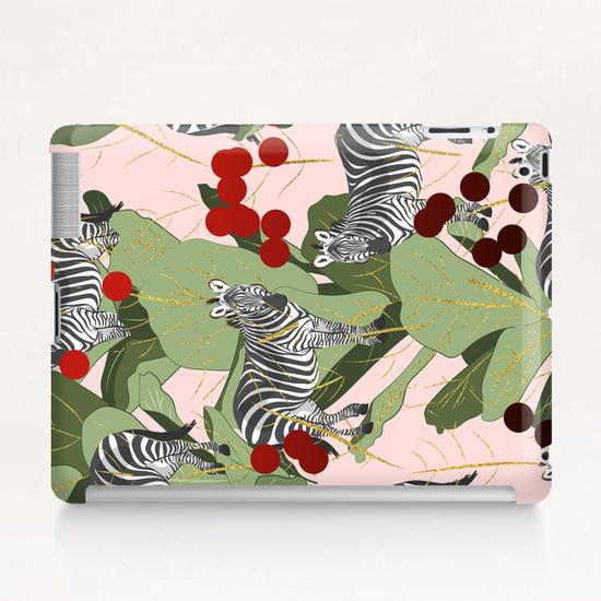 Zebra Harem Tablet Case by Uma Gokhale