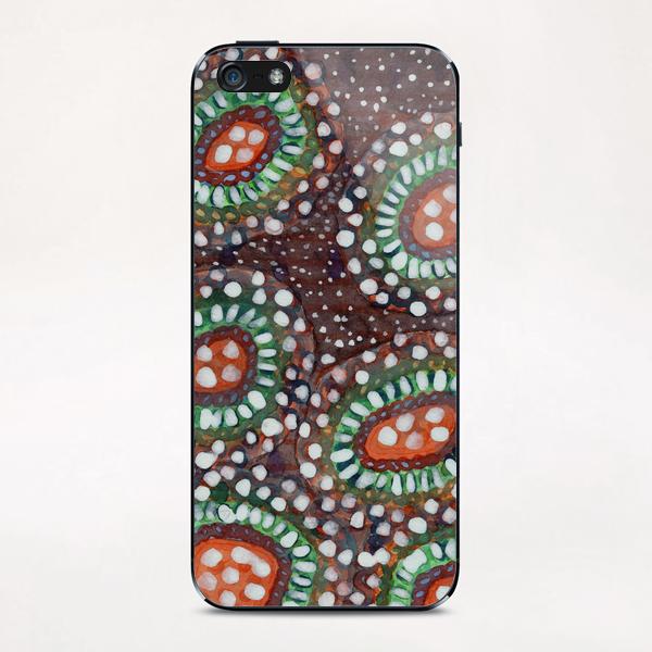 Snow Flowers  iPhone & iPod Skin by Heidi Capitaine