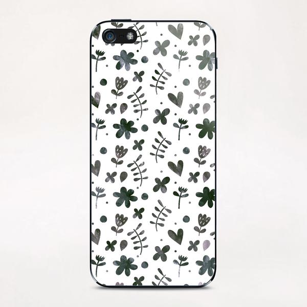 LOVELY FLORAL PATTERN X 0.3 iPhone & iPod Skin by Amir Faysal