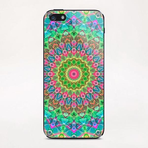 Geometric Mandala G18 iPhone & iPod Skin by MedusArt