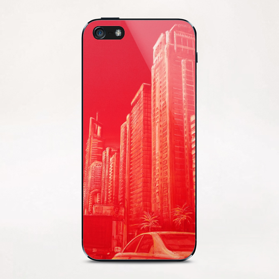 Dubai Street iPhone & iPod Skin by di-tommaso