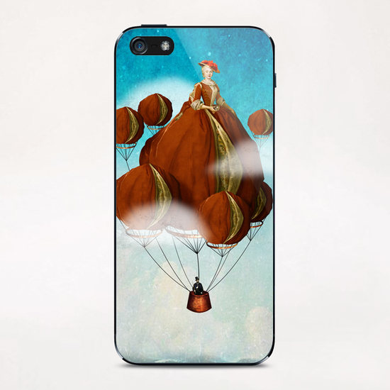 Flying Away iPhone & iPod Skin by DVerissimo