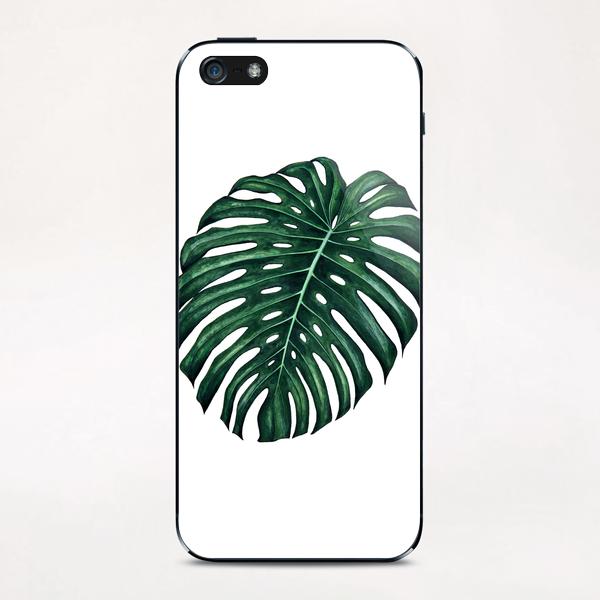 Monstera iPhone & iPod Skin by Nika_Akin