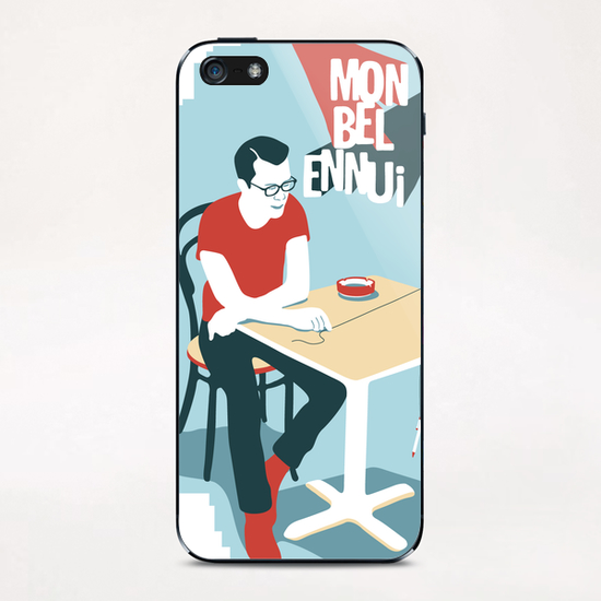 MY BEAUTIFUL BOREDOM iPhone & iPod Skin by Francis le Gaucher