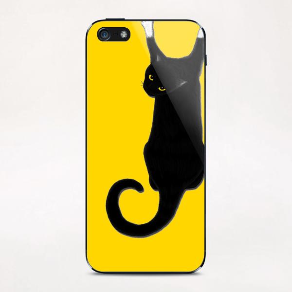 Hang Cat iPhone & iPod Skin by Tummeow