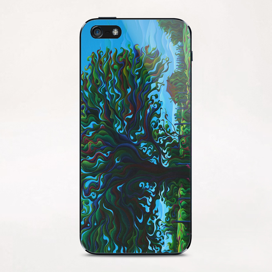 UmBrOaken Stillness iPhone & iPod Skin by Amy Ferrari Art