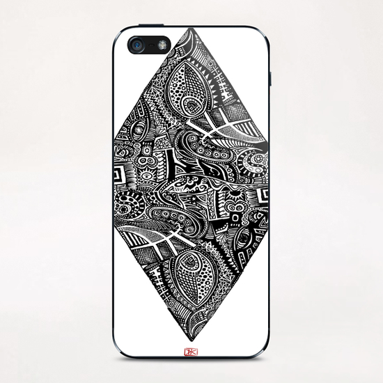 3 sommets #3 iPhone & iPod Skin by Denis Chobelet