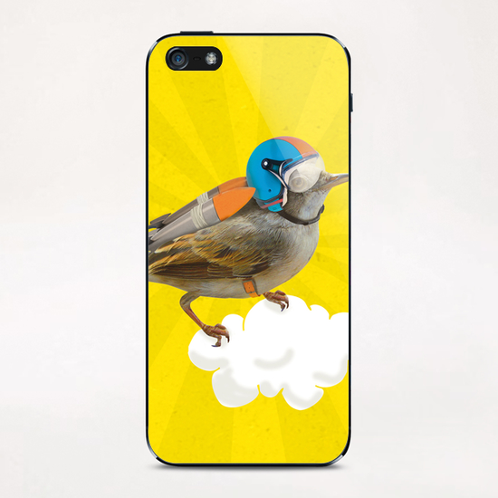 Rocket Bird iPhone & iPod Skin by tzigone