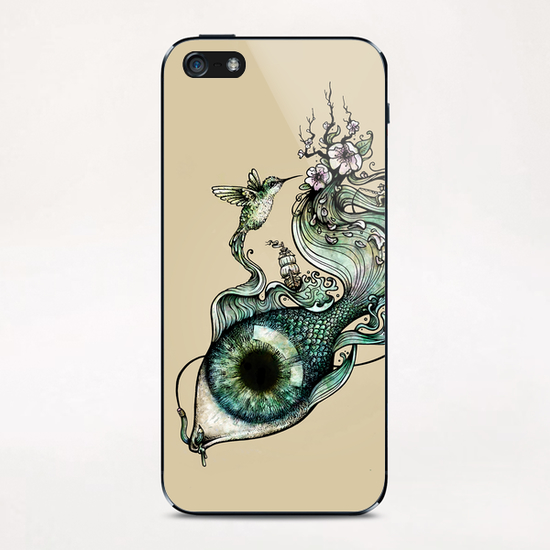 Flowing Inspiration iPhone & iPod Skin by Enkel Dika